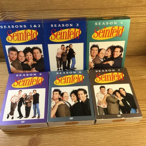 Other - Seinfeld DVD - Season 1&2,3,4,5,6,7 Vintage Classic Jerry Seinfeld